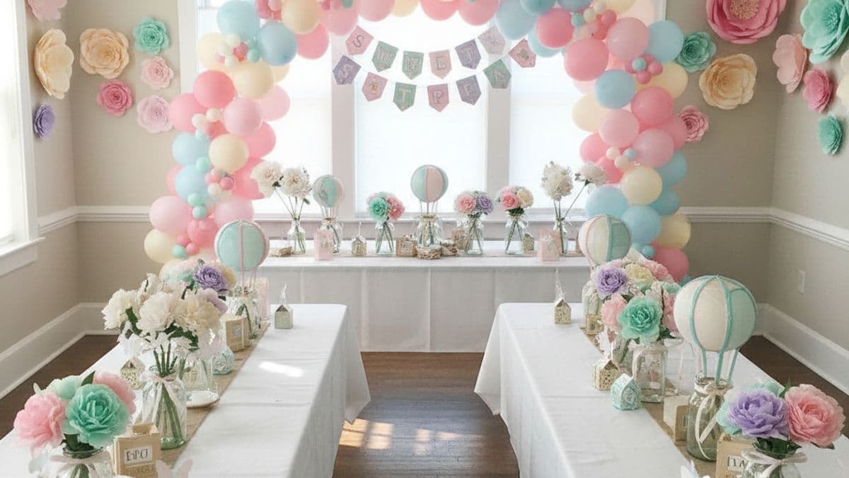 DIY Baby Shower Decorations on a Budget
