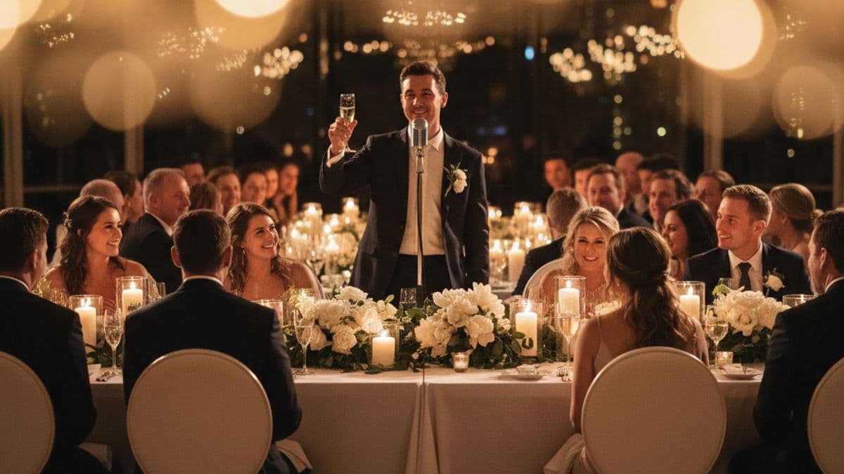 How to Write the Perfect Wedding Toast