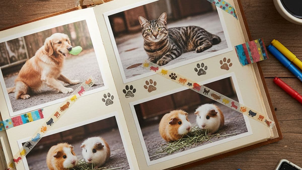Creating a Pet Memory Book: Preserving Their Legacy
