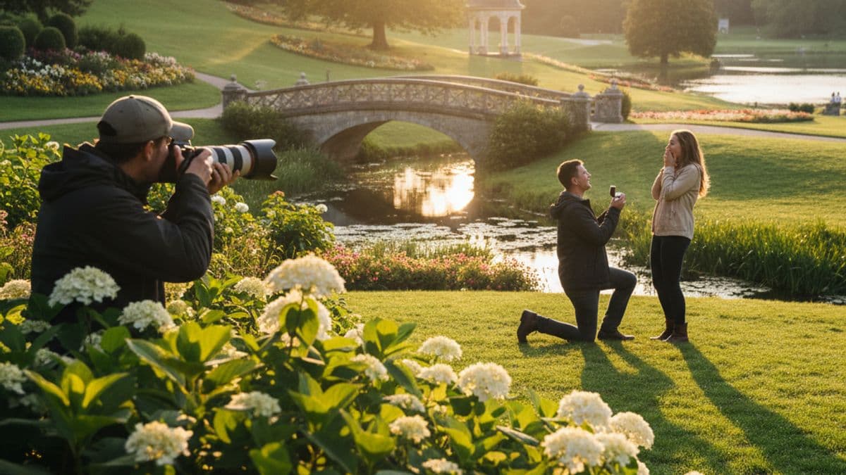 How to Secretly Hire a Proposal Photographer
