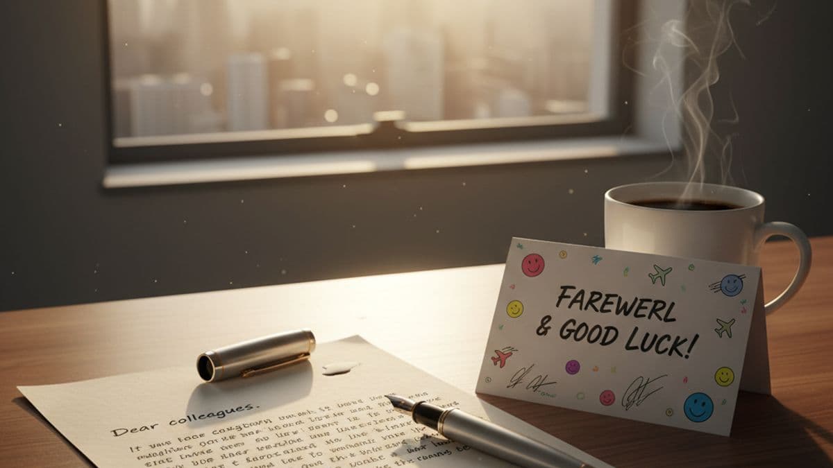 How to Write a Retirement Farewell Letter to Colleagues