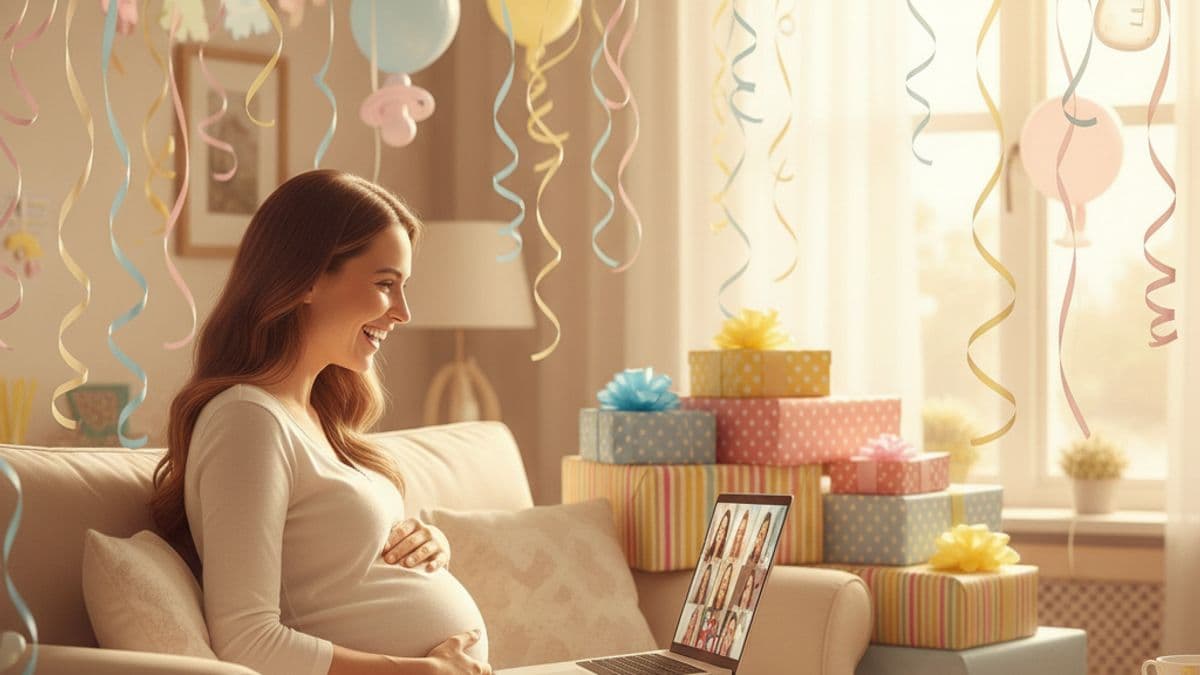 Virtual Baby Shower Ideas That Actually Feel Special